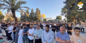 عشرات الآلاف يؤدون صلاة عيد الأضحى في المسجد الأقصى