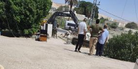  الاحتلال يهدم منزلا ومحلا تجاريا في بلدة العوجا شمال أريحا