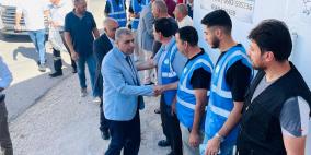 قلقيلية: المحافظ يفتتح في جيوس عيادة طبية تخصصية ويفتتح يوماً طبياً مجانياً للعيون