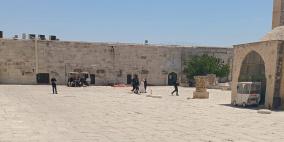 الاحتلال يعتقل مفتي القدس من المسجد الأقصى