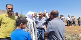غنام: ما يجري سياسة استعمارية ممنهجة وزيتون المغير أكبر من عمر الاحتـلال