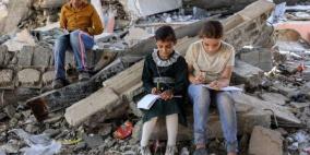 660 ألف طفل في غزة خارج المدارس للعام الثالث