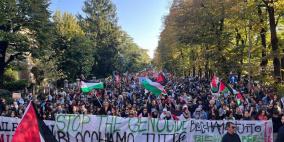 تظاهرات في مدن وعواصم عالمية تنديدا باستمرار العدوان على قطاع غزة