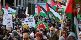 وقفة في نيويورك للمطالبة بالإفراج عن نشطاء أسطول الصمود