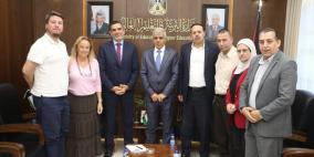 "التربية" تبحث مع اليونيسف سبل دعم التعليم وإعادة الإعمار في غزة