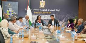 "العمليات الحكومية" تبحث الأوضاع الإنسانية في غزة وتدعو إلى تعزيز تنسيق الاستجابة الإغاثية