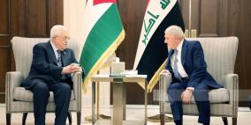 الرئيس عباس يلتقي نظيره العراقي في عمّان