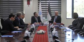 رئيس سلطة المياه يبحث مع البنك الدولي تطورات العمل في مشاريع المياه والصرف الصحي