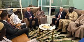 الهباش لدى لقاء علماء ودعاة سنغاليين: القدس قضية المسلمين جميعا وأولويتنا تعزيز صمود شعبنا في غزة