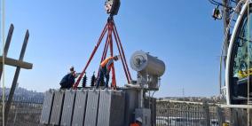 شركة كهرباء محافظة القدس تنفّذ مشروعاً حيوياً لزيادة قدرة الخط الكهربائي في بيت حنينا