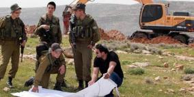 الاحتلال يستولي على 38 دونما من أراضي المواطنين في بيت أمر شمال الخليل