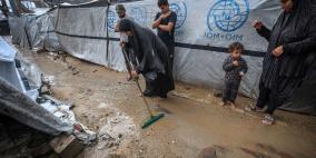 الأونروا: المنخفض الجوي في غزة سيكون له تداعيات كارثية