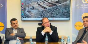 صور| محافظ طولكرم اللواء د. عبدالله كميل يزور شركة الموارد للباطون الجاهز 