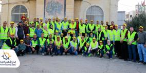 البنك الإسلامي الفلسطيني ينفذ نشاطاً تطوعياً في بيتونيا بالشراكة مع البلدية