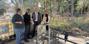 سليمية يتفقد مديرية الزراعة ودائرة البيطرة ومحطة البحوث الزراعية في أريحا