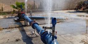 اعتداء جديد للمستوطنين يعطل بئر المياه رقم "6" في عين سامية شرق رام الله