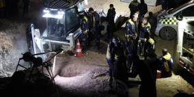 بعد عمل 11 ساعة.. انتشال الطفلة "شذى" حية من عمق بئر في إدلب