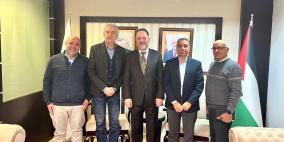 رئيس سلطة المياه يبحث مع المدير التنفيذي الجديد لمصلحة مياه القدس تطوير الخدمات وتعزيز استدامة الموارد