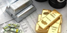 انخفاض أسعار الذهب والفضة والنفط عالميا مع استقرار الدولار