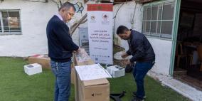 وكالة بيت مال القدس تجهز مدارس في ضواحي القدس بمستلزمات أساسية متنوعة ووسائل الدعم البيداغوجي