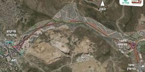 محافظة القدس تحذر من بدء تنفيذ "طريق 45" الاستيطاني