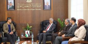 برهم يبحث مع ممثل "كويكا" مستجدات إنشاء معهد الذكاء الاصطناعي