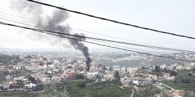 لبنان: 3 شهداء بينهم طفل بغارة على مركبة في بلدة يانوح