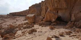 صور: اكتشاف موقع نقوش صخرية فريدة في سيناء