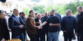 محافظ سلفيت ووزير الاقتصاد يتفقدان أسواق بديا ويؤكدان ضرورة عدم التلاعب بالأسعار