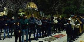 50 ألفا يؤدون صلاتي العشاء والتراويح في المسجد الأقصى
