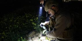 الشرطة تتعامل مع جسم متفجر منبثق عن قذيفة في بلدة أبو شخيدم