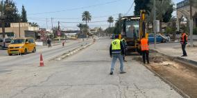 الأشغال العامة تبدأ تنفيذ مشروع إعادة تأهيل شارع عمّان في أريحا والأغوار