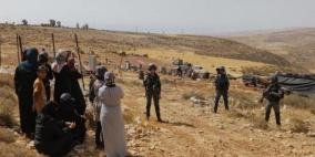 الاحتلال يعلن تجمع "خلة السدرة" قرب مخماس منطقة عسكرية مغلقة