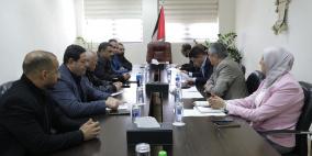 بسيسو يبحث احتياجات المنطقة الغربية لمحافظة رام الله والبيرة من مشاريع الطرق