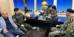 بالصور| قائد قوات الأمن الوطني اللواء العبد إبراهيم خليل يجري زيارة تفقدية لقيادة منطقة الخليل