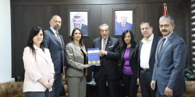 وزير العدل يلتقي وفدا من الهيئة الأهلية لاستقلال القضاء وسيادة القانون "استقلال"