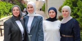 طالبات العربية الأمريكية أولًا في 4 GREEN SPACES عن “Harmony Land” بطوباس