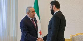 الشيخ يبحث مع الرئيس السوري آخر التطورات بالمنطقة