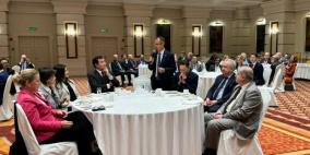 السفير أبو زيد يترأس اجتماع السلك الدبلوماسي في أستانا ويؤكد أهمية تعزيز التعاون الدولي