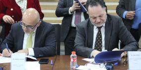 توقيع اتفاقيات إطلاق مشروع “تجديد” لمعالجة المياه العادمة شمال غرب جنين