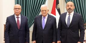 الرئيس عباس يستقبل رئيس مجلس القضاء الأعلى والنائب العام
