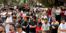 75 ألفا يؤدون صلاة الجمعة في المسجد الأقصى