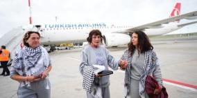 ناشطو "أسطول الصمود العالمي" يصلون إلى إسطنبول