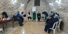 جمعية المرأة العاملة الفلسطينية للتنمية تنفذ سلسلة ورش توعوية
