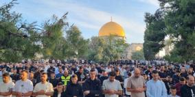 140 ألف مصلٍ يؤدون صلاة عيد الأضحى في المسجد الأقصى رغم تضييقات الاحتلال