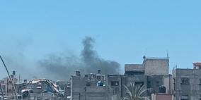  شهيدان وجرحى في غارات على خانيونس ودير البلح