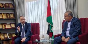 الوزير قطامي يستقبل رئيس بلدية الخليل لبحث احتياجات البلدية