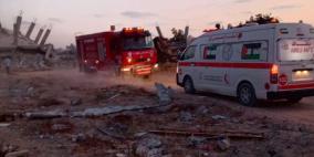 شهيدان وجرحى بقصف الاحتلال في خانيونس وجباليا