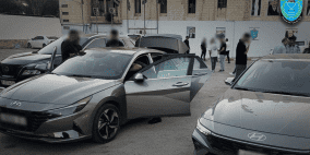 ضبط مركبتين تحملان نفس لوحة الأرقام في نابلس