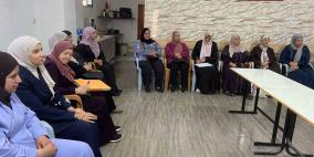 جمعية المرأة العاملة تنظم ورشة في الجيب حول تعزيز مشاركة المرأة في الحياة العامة وصنع القرار